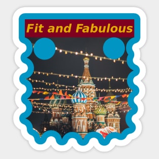 Fab and Fit Sticker